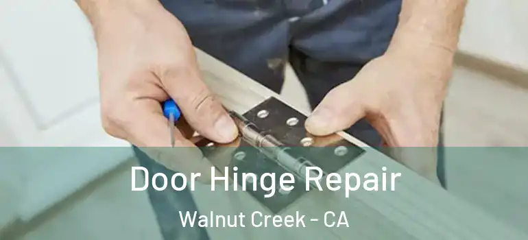  Door Hinge Repair Walnut Creek - CA