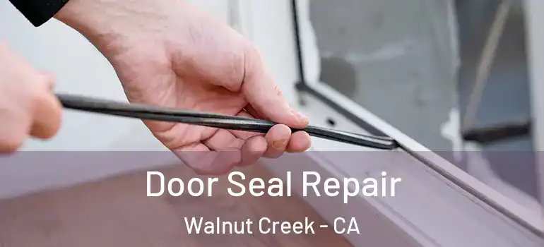  Door Seal Repair Walnut Creek - CA