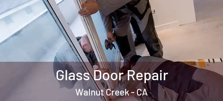  Glass Door Repair Walnut Creek - CA