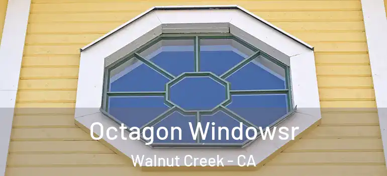  Octagon Windowsr Walnut Creek - CA