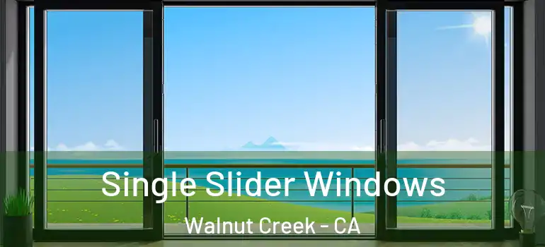  Single Slider Windows Walnut Creek - CA