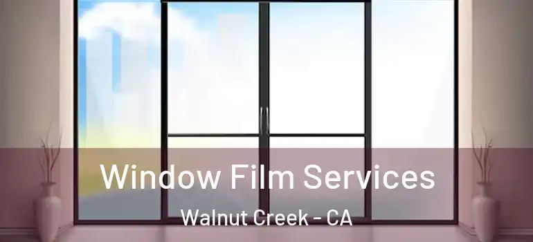  Window Film Services Walnut Creek - CA
